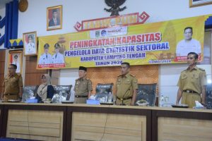 Dinas Kominfotik Gelar Acara Peningkatan Kapasitas Pengelola Data Statistik Sektoral Tahun 2024