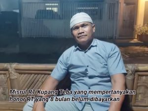 Pemecatan Misrul !! Diduga Walikota Eva Dwiyana Bertindak Otoriter dan Gaji Ketua RT Selama 8 Bulan Belum Dibayar