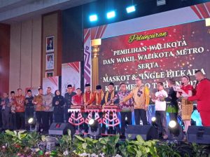 KPU Metro Resmi Luncurkan Tahapan Pemilihan Walikota Metro 2024