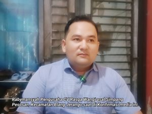 CV Rasga Wangi Butuh Perhatian Pemerintah Goyo Lues, Agar Hasil Petani Serai Wangi Melimpah