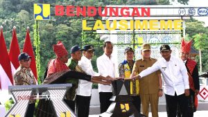 Diakhir Jabatannya..! Presiden Jokowi Resmikan Bendungan Lausimeme di Deli Serdang 
