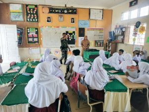 Dukung Pendidikan Indonesia, Prajurit Batalyon Infanteri 114/Satria Musara Mengajar di Sekolah-Sekolah di Gayo Lues