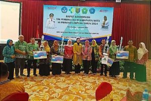 Kota Metro Borong Piala Lomba Sekolah Sehat/UKS Tingkat Provinsi Lampung