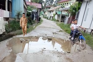 Memprihatinkan !! Akses Jalan dan Gedung SMPN 1 Blangkejeren Butuh Perhatian Pemkab Gayo Lues