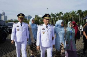 Usai Dilantik Presiden Prabowo, Sah! Bambang – Rafieq Pimpin Kota Metro Priode 2025-2030 